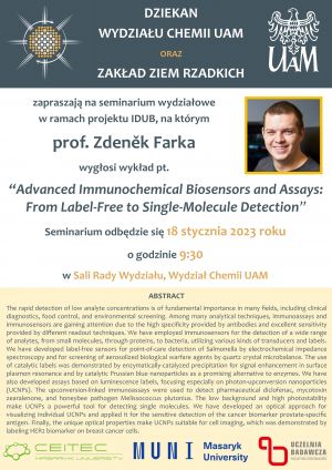Seminar by prof. Zdeněk Farka