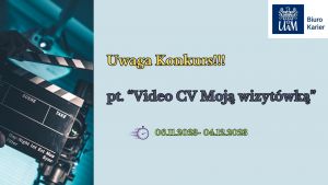 Konkurs Biura Karier UAM - Video CV