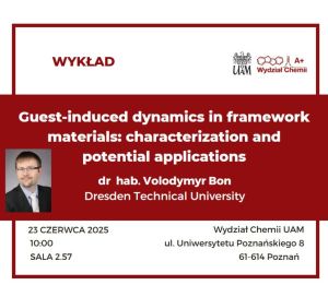 Plakat promujący wykład